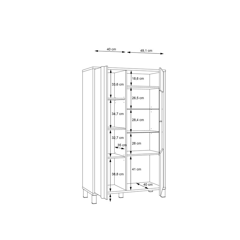 Borough Wharf Caramont Display Wayfair.co.uk
